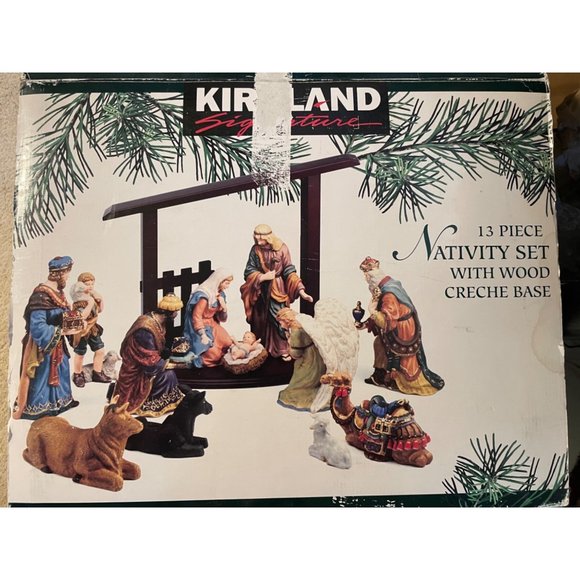 Kirkland Signature Nativity Replacement Wise Man Wiseman Kneeling Set #75177 - Picture 6 of 6